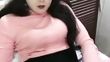 女神喵儿，超可爱国产伪娘玩菊花飞机杯撸射~ - 8 image