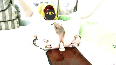 Nely large wazoo lady-boy feet sissy cum - 14 image