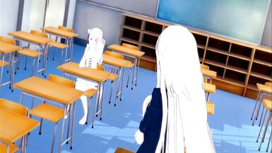 REZERO ECHIDNA SCHOOL SHEMALE HENTAI EMILIA - 1 image