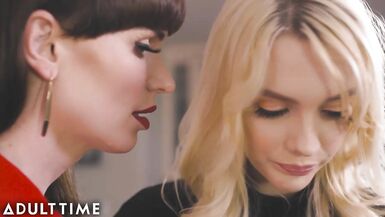 ADULT TIME Transfixed That Babe's the Boss- Kenna James & Natalie Mars - 3 image