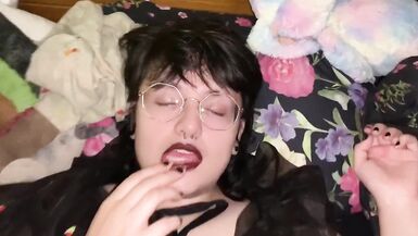 Trans MTF Kitten Playing with FTM Femboy - 9 image