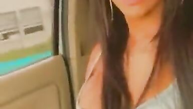 Hung Lalin Girl Ladyboy Receives Her Wang Sucked in Public - 1 image