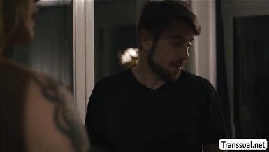 TS Eva likes when Stepson bonks her backdoor - 1 image