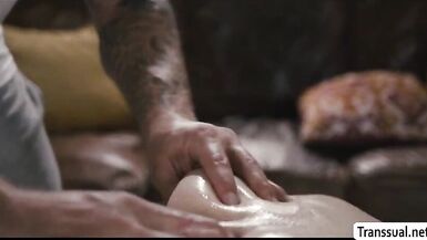 Masseuse bangs Sexy Customer TS Natalie - 10 image