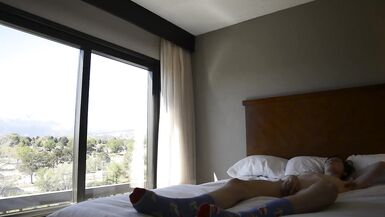 This Guy Watches me Masturbate until this chab can't take it Anymore~ - 4 image