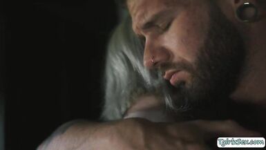 TS goddess analed by her lad so hard - 2 image