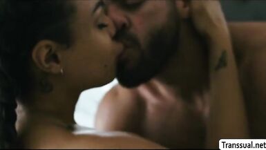 TS Eva copulates Stepdad whilst mamma is aways - 11 image