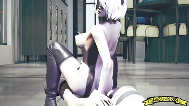 Double Shemale Hentai CG COMICS SFM - 6 image