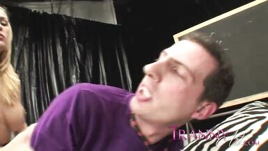 T-Girl Tentacle This Babe homo raunchy rencounter for teacher in the clas