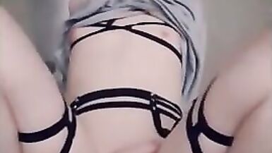 Cute legal age teenager ride