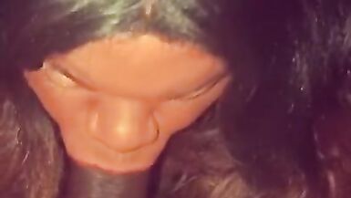 big beautiful woman Lady-Boy unfathomable face holes str8 BBC - 10 image