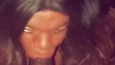 big beautiful woman Lady-Boy unfathomable face holes str8 BBC - 5 image