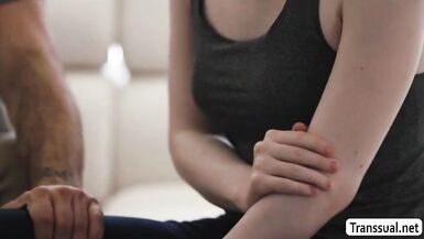 TS Ella acquires fuck by her Stepmoms exhusband - 3 image