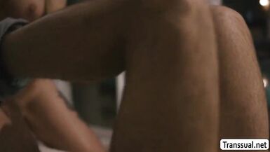 Sexy TS Eva entreats Stepson to fuck her booty - 12 image