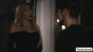 Sexy TS Eva entreats Stepson to fuck her booty - 2 image