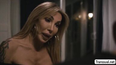 Sexy TS Eva entreats Stepson to fuck her booty - 5 image