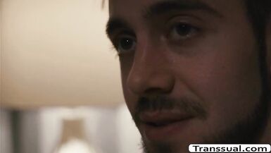 TS Eva likes the way Stepson copulates her booty - 7 image