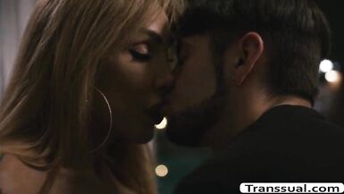 TS Eva likes the way Stepson copulates her booty - 8 image