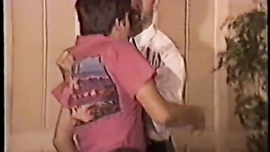 Vintage sissyficated faggot getting spanked and pumped - 3 image