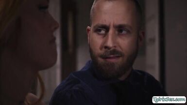 Breasty TS and her hunk fuck every others wazoo - 2 image