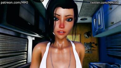 Campfire Memories (Futanari on Female) (MMJ) - 1 image