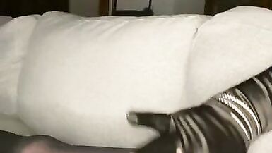 Sissy Hunk Jerks off for Mom - 3 image