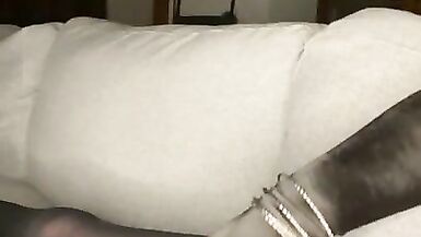 Sissy Hunk Jerks off for Mom - 6 image