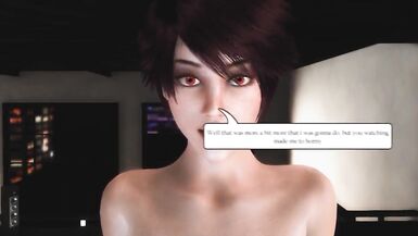 Animated Ebon Transsexual copulates Lady-Man - CG Cartoon Futanari Game