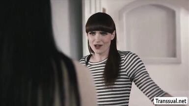 TS Natalie bangs neighbour Reagans wet crack - 2 image