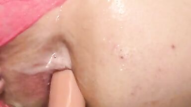 Lady-Man Arse Stuffed by Machine with Marvelous Pink Feet two - 14 image