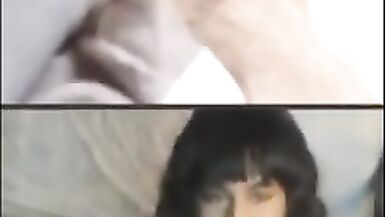 Asian/Indian Lady-Man Deepthroats and Cums for Strangers