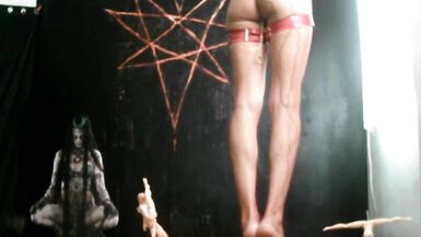 villein floozy fisting herself - 3 image