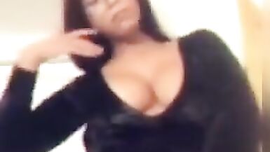 Superlatively Good Lady-Boy TS Melody Monae Spunk Fountain Compilation - 14 image