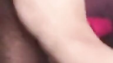 Superlatively Good Lady-Boy TS Melody Monae Spunk Fountain Compilation - 5 image