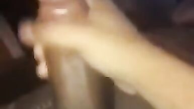 Superlatively Good Lady-Boy TS Melody Monae Spunk Fountain Compilation - 9 image