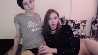 2 Legal Age Teenager Traps Give Every Other Blowjobs And Rim Jobs - 15 image