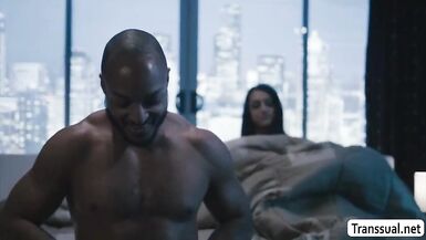 TS Khloe enjoys when her spouse bonks - 1 image