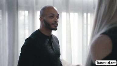 TS Aubrey bonks Darksome Neighbors bigcock - 2 image