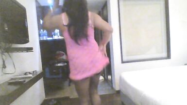 Indian Crossdresser Wench Sonia Flaunting her Asset - 13 image