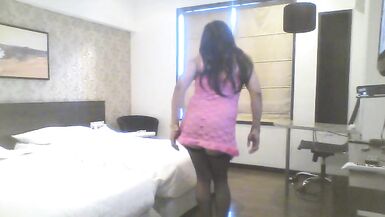 Indian Crossdresser Wench Sonia Flaunting her Asset - 3 image