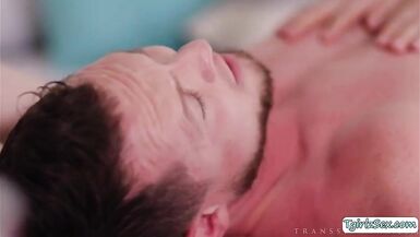 Breasty TS analed her cheater spouse - 5 image