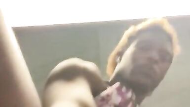 Lady-Man Plays with Bulky Arse on PS4 - 11 image