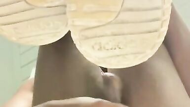 Lady-Man Plays with Bulky Arse on PS4 - 6 image