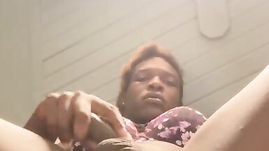 Lady-Man Plays with Bulky Arse on PS4 - 8 image