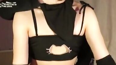 Played with Femboy's A-Hole with Toys and then Drilled to Cum