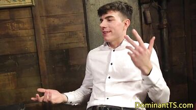 Breasty dominating transgender doggystyles stud - 4 image