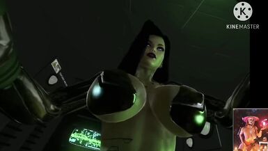 Shemale Hentai Sex, Lesbo x Shelady (not Mine) - 8 image