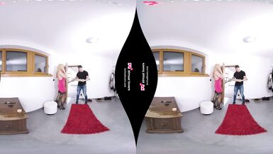 Lady-Boy Newcomer Amber Violett in VR - 2 image