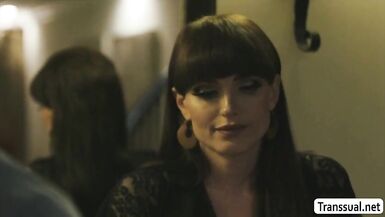 TS Natalie copulates her afro boyfriends bbc - 2 image