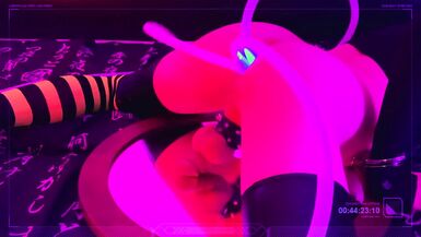 Femboy with RGB Buttplug - 15 image